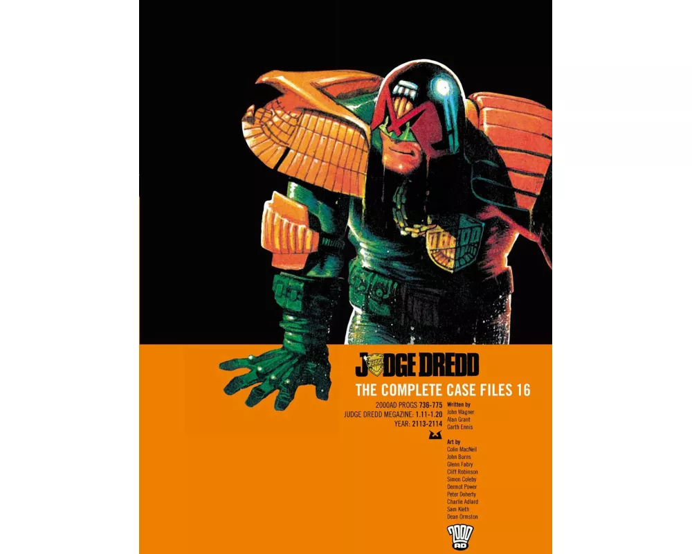 Judge Dredd: The Complete Case Files 16