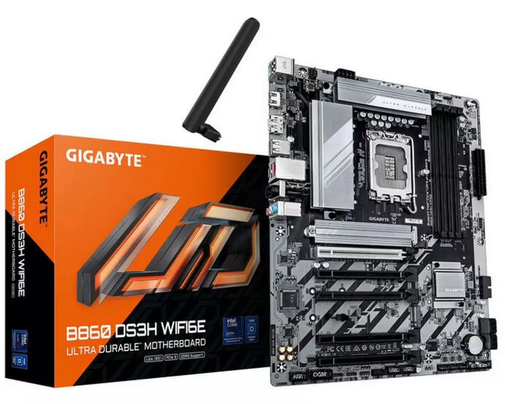 Gigabyte Mainboard B860 DS3H WIFI6E
