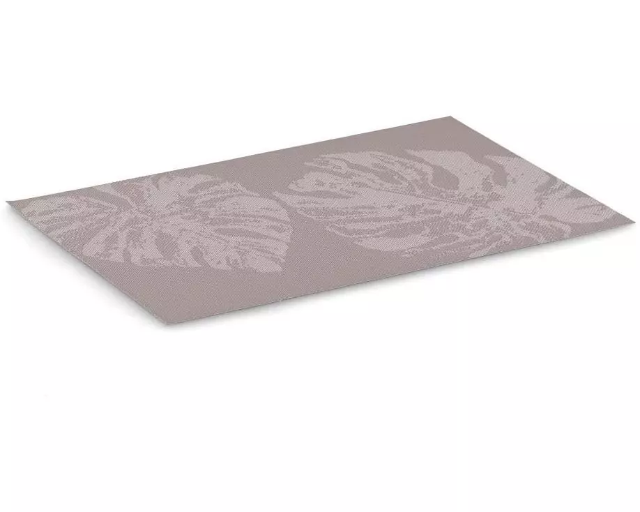 Zeller Present Tischset Monstera 30 cm x 45.5 cm, Hellviolett