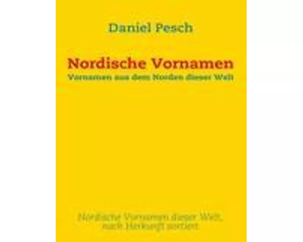 Nordische Vornamen