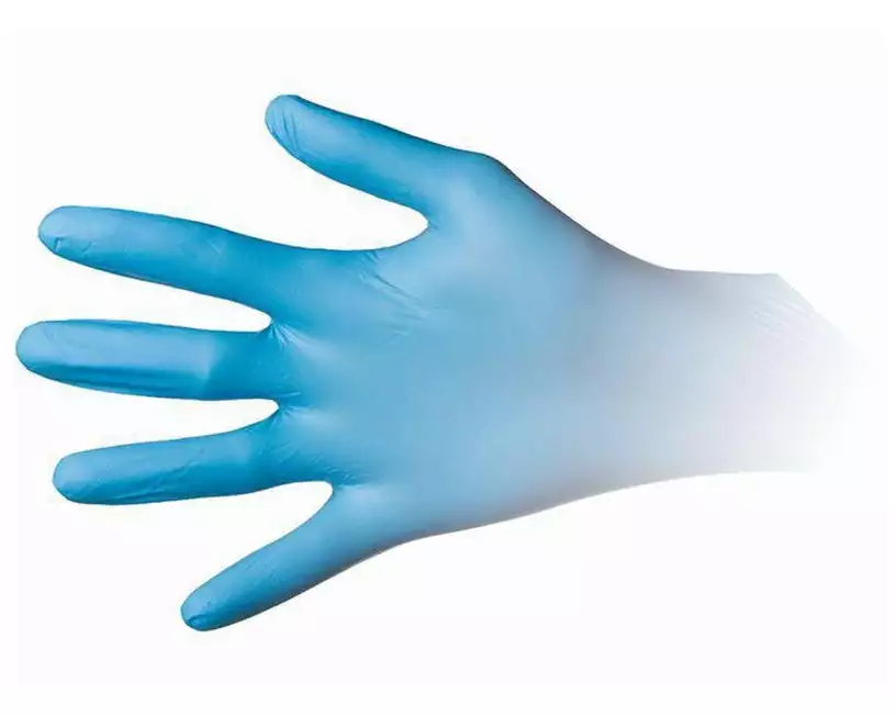 Diverse Arbeitshandschuh Nitril, XL, Blau, 1 Stück