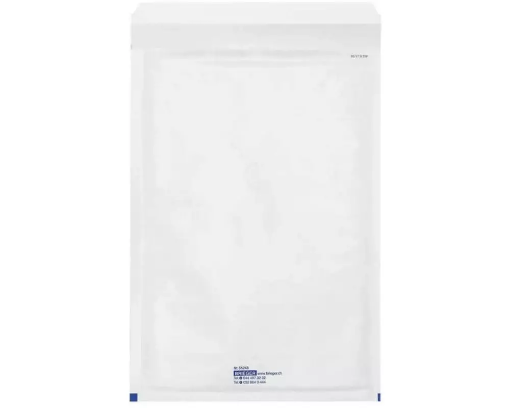 Brieger Luftpolstertasche 210 x 260 mm, Weiss, 1 Stück