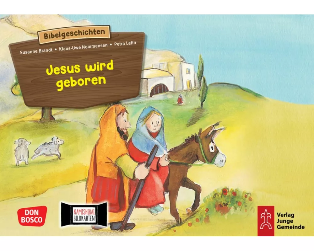Jesus wird geboren. Kamishibai Bildkartenset
