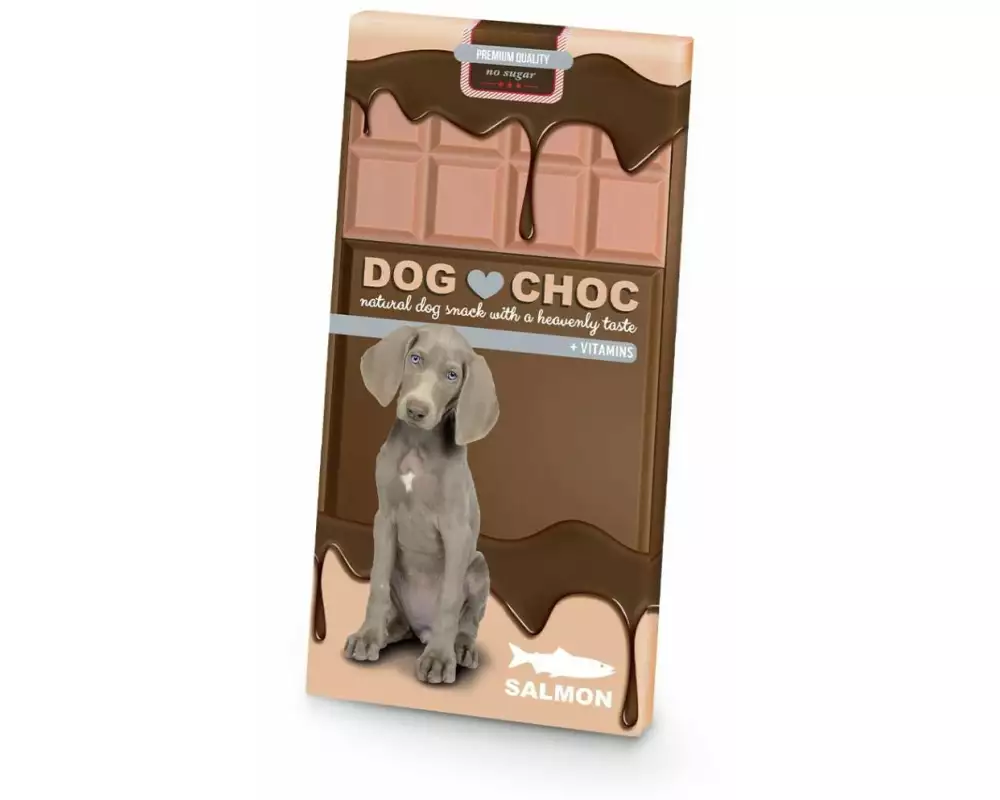 duvoplus Leckerli Dog-Choc Lachs, 100 g