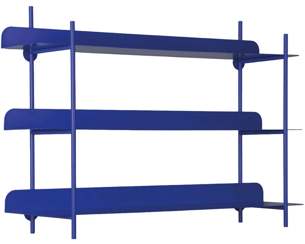 present time Wandregal Cool Retro, Cobalt blue