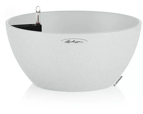Lechuza CUBETO Stone 30 Weiss