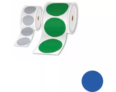 Brother LTZ15100FPEL selbstklebendes Etikett Kreis Blau