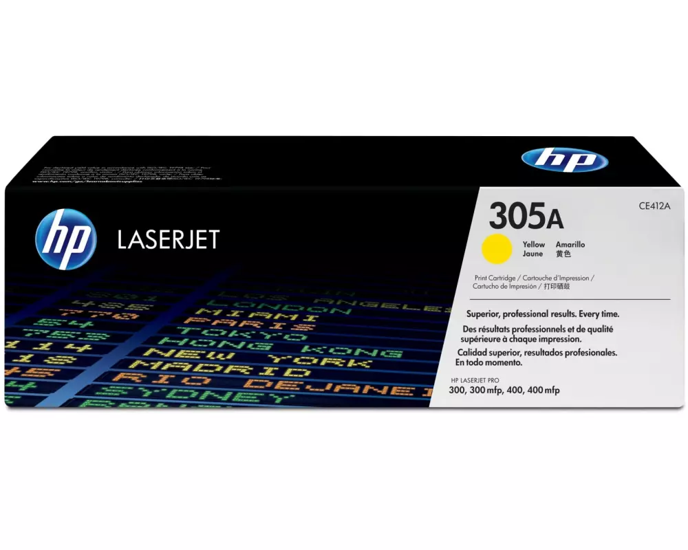 HP Toner Nr. 305A (CE412A) Yellow
