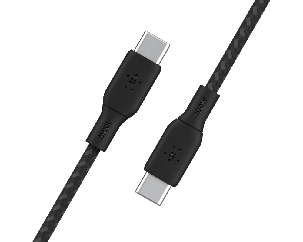 Belkin USB-Kabel Boost Charge 100 W USB C - USB C 3 m Schwarz