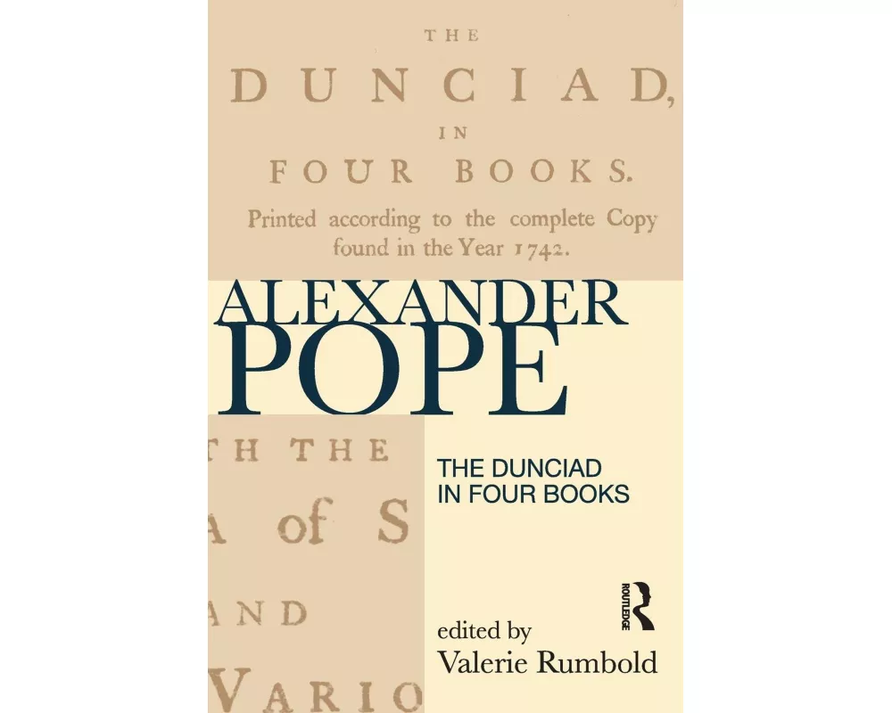 The Dunciad in Four Books