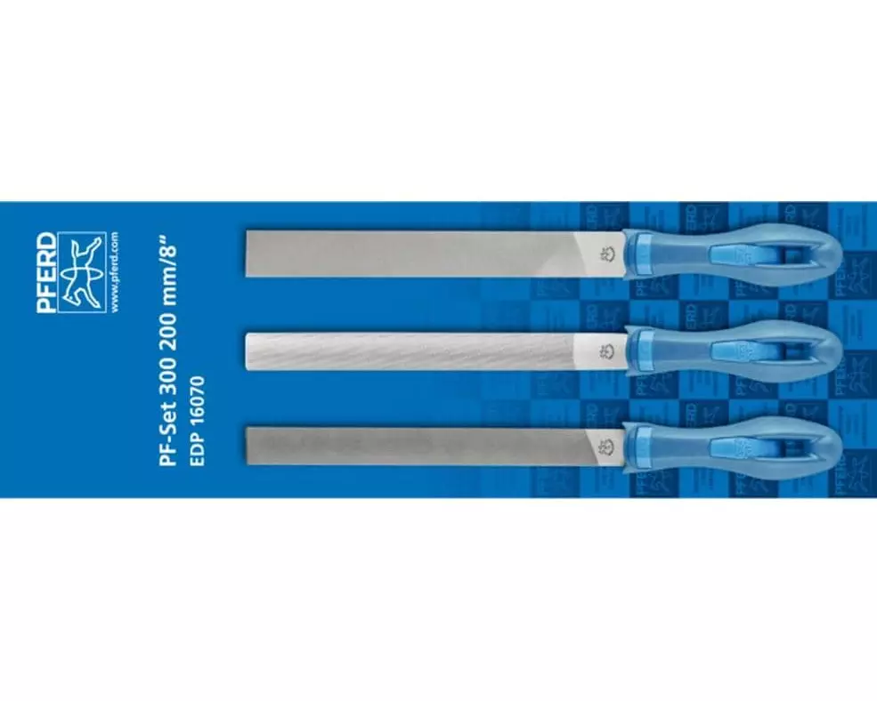 Pferd Feilenset 3-tlg. 200/300 mm