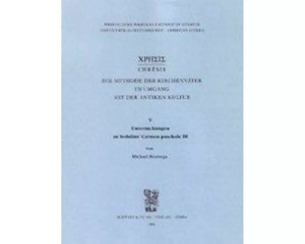 Sedulius, Carmen paschale, Buch III