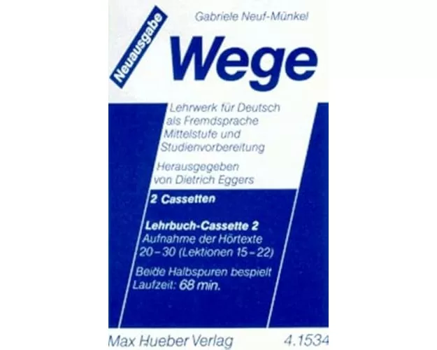 Wege - Deutsch als Fremdsprache. Neuausgabe