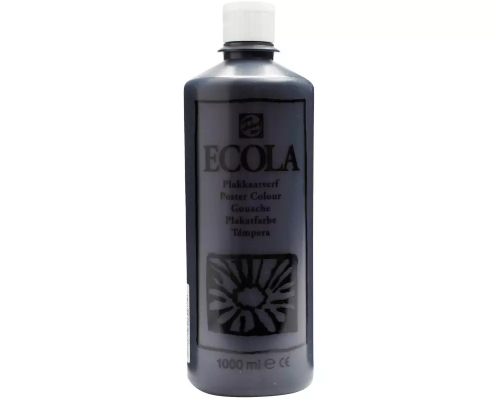 Talens Plakatfarbe Ecola 1 l, Schwarz