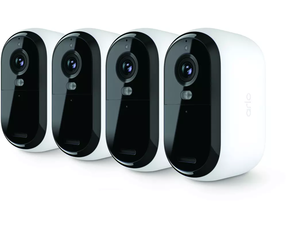 Arlo Essential Outdoor FHD (Gen 2) VMC2450 Weiss, 4er Set