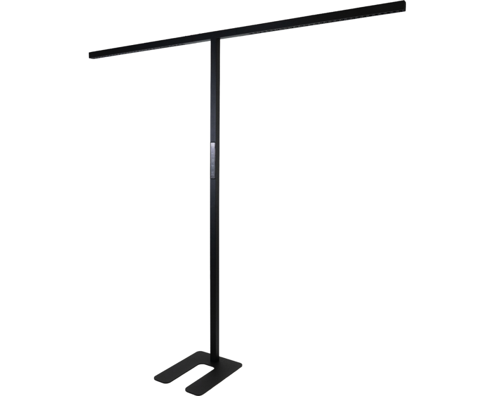 LUXULA Stehleuchte Slim Line Duo LX700134 schwarz, dimmbar