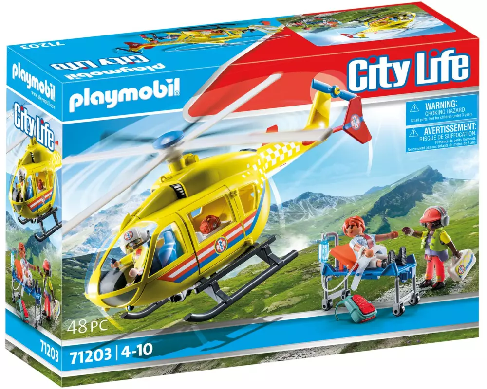 Playmobil City Life Rettungshelikopter 71203