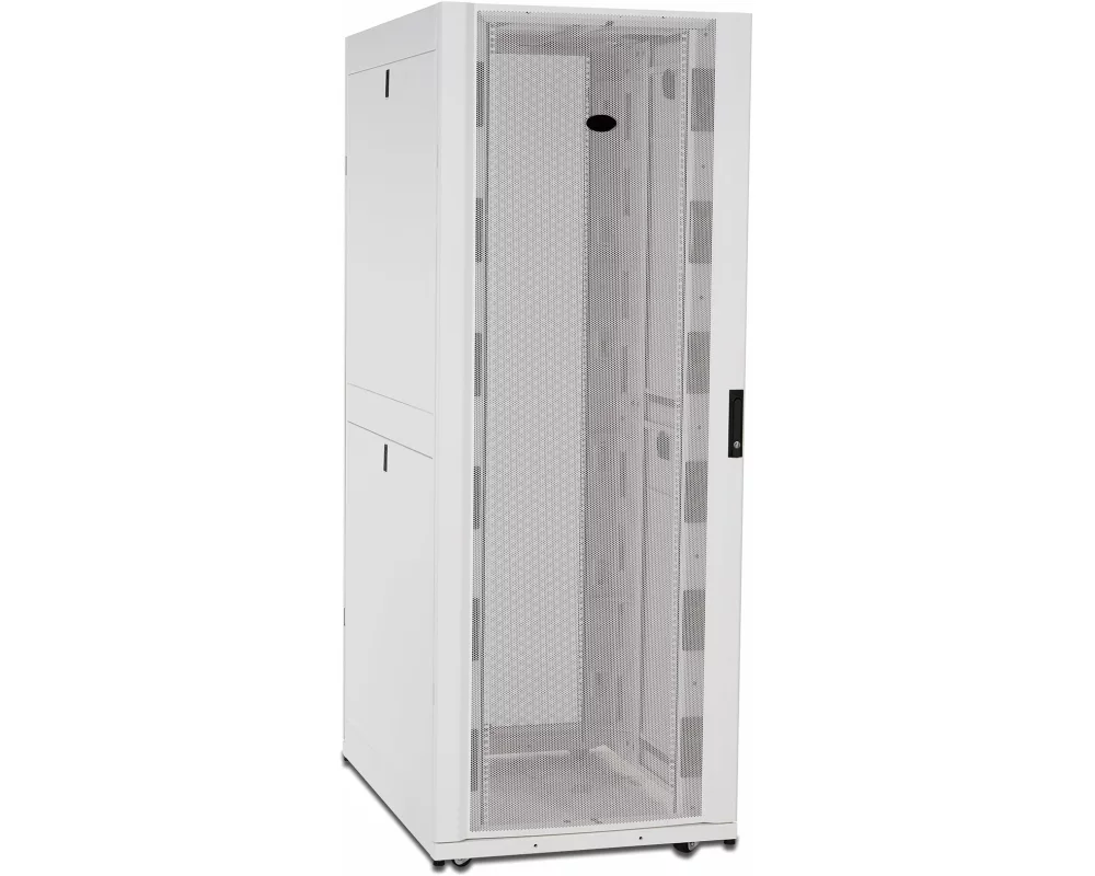 APC NetShelter SX, 45U, 750mm Wide x 1200mm Deep, Enclosure, with Sides, White