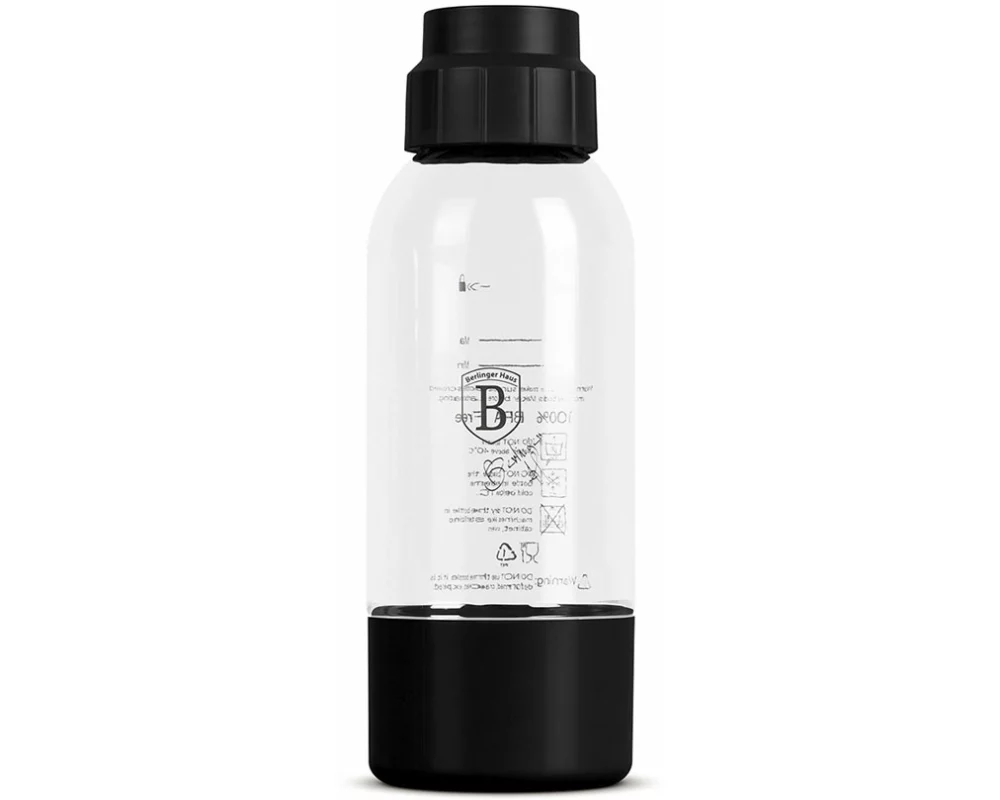 Berlinger Haus Wassersprudlerflasche 0.5L Matte Black Collection