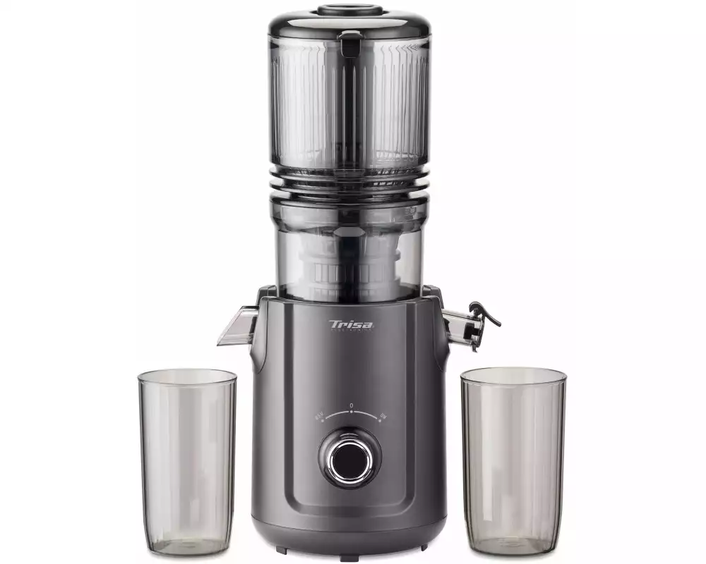 Trisa Entsafter Slow Flow Juice Anthrazit