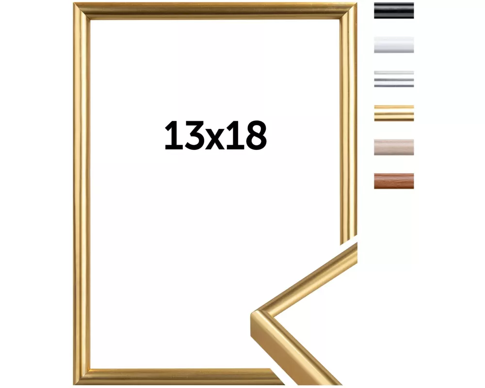 Dörr Bilderrahmen New York Gold, 13 x 18 cm