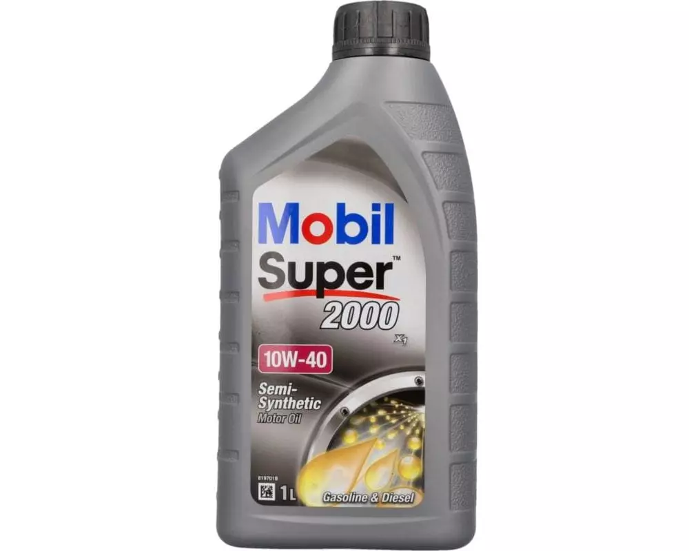 Mobil Motorenöl Super 2000 X1 10W-40, 1 l