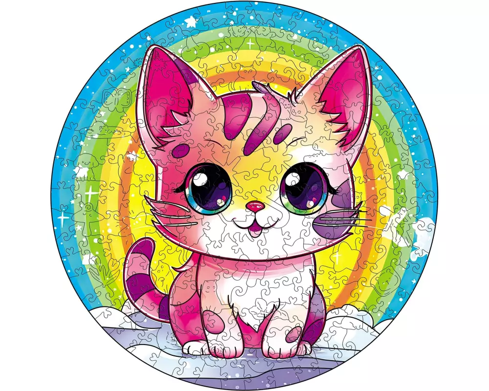 Escape Welt Holz-Puzzle Kätzchen