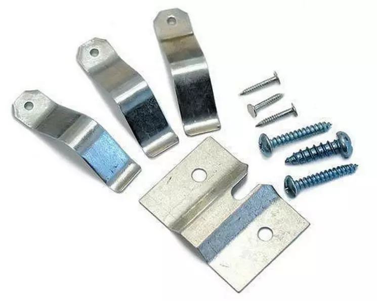 Winmau Dartboard Fixing Kit Silber