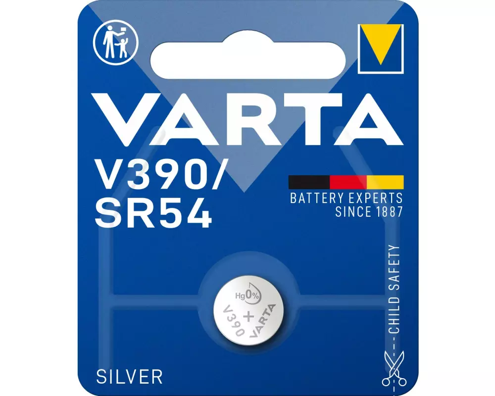 Varta Knopfzelle V390 / SR54 , 1 Stück