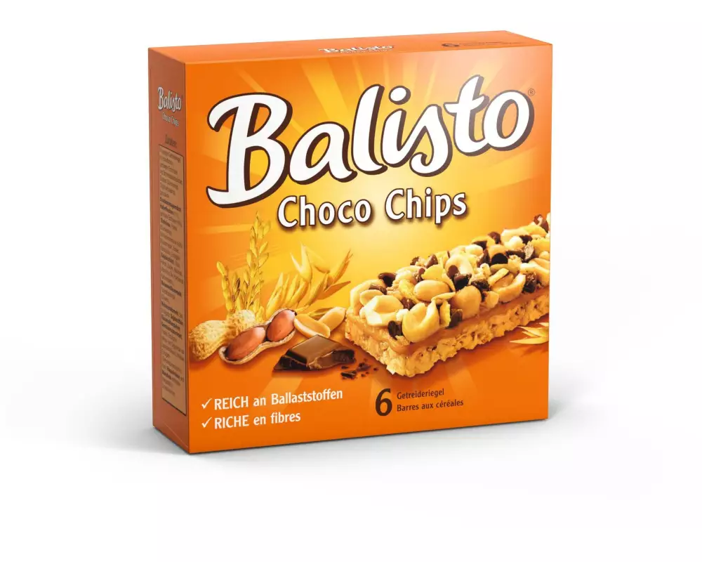 Balisto Riegel Choco Chips 6 Stück