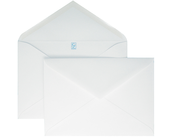 GOESSLER Couvert Corona o/Fenster C5 2118 140g, weiss 250 Stück