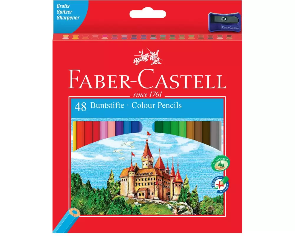 Faber-Castell Farbstifte Classic Colour 48er Karton