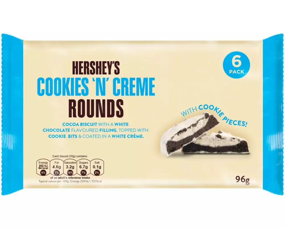 Hershey's Guetzli Cookies'n'Creme Rounds 96 g