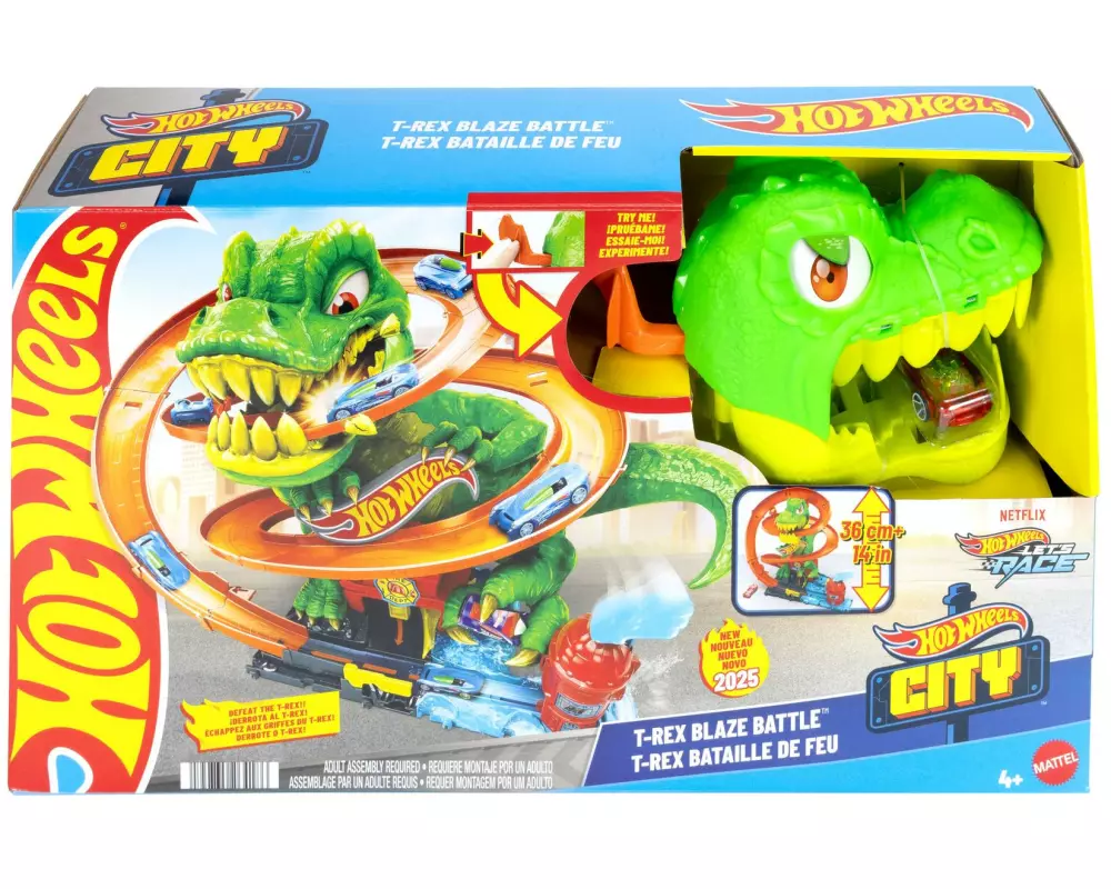 Hot Wheels Hot Wheels City T-Rex-Schlacht