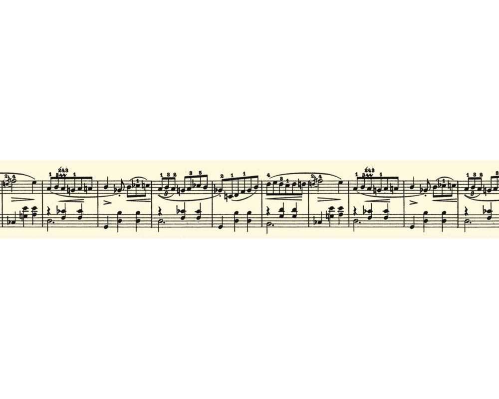 URSUS Masking Tape 30mmx10m 59090031 36g, 31 Musiknoten