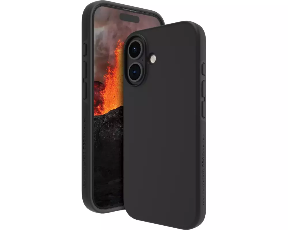 dbramante1928 Back Cover Iceland Ultra D3O iPhone 16 Schwarz