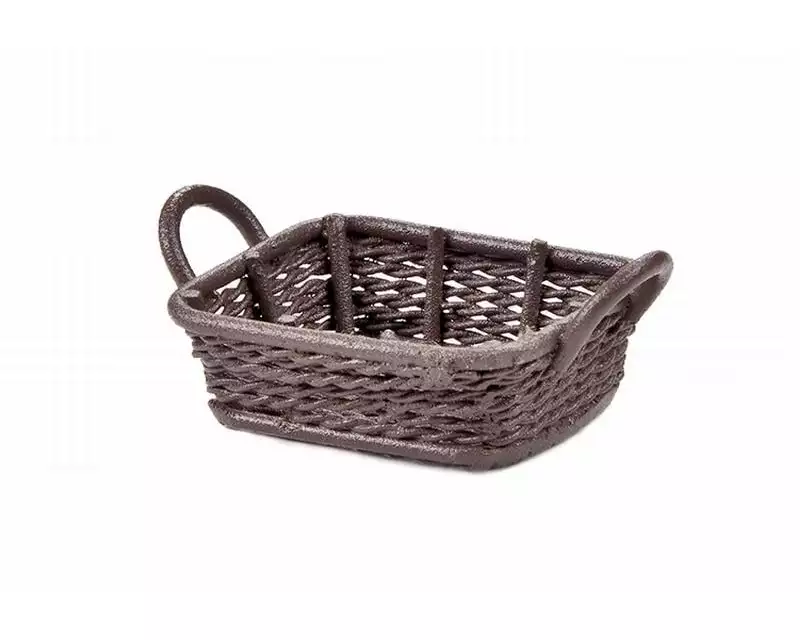 HobbyFun Mini-Utensilien Körbchen 3 cm, Braun