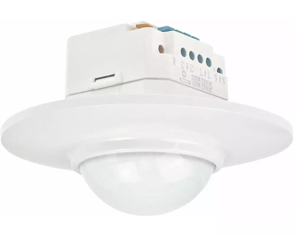 NIKO PIR Bewegungsmelder Swiss Garde 360 Plus IP20, Rund, Weiss