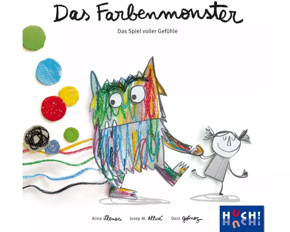 Das Farbenmonster - Das Spiel