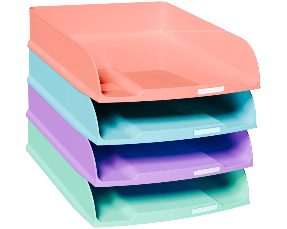 EXACOMPTA Briefablage candy tidy A4+ 111707D Combo Styli 4 Fächer