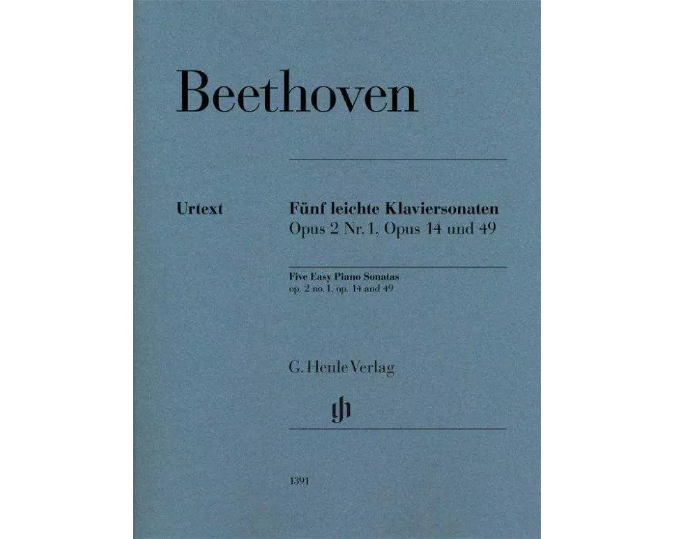 Fünf leichte Klaviersonaten op. 2 Nr. 1, op. 14 und op. 49