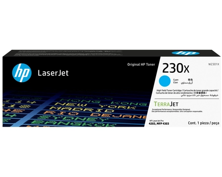 HP 230X CYAN ORIGINAL LASERJET