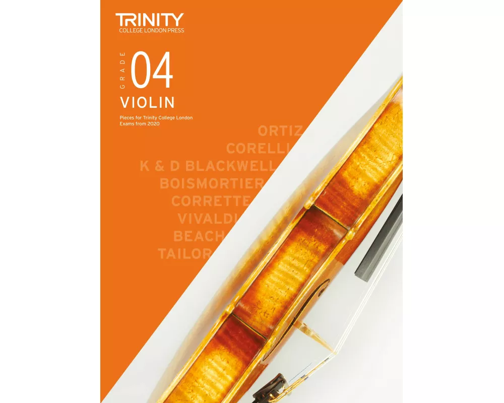 Trinity College London Violin Exam Pieces From 2020: Grade 4