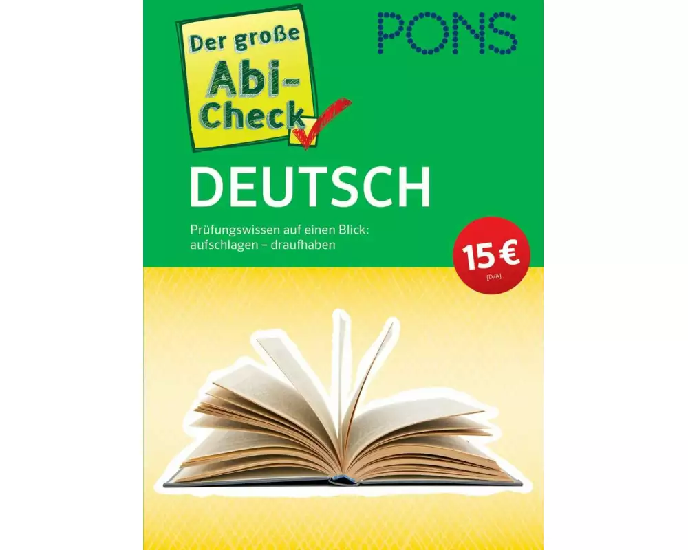PONS Der große Abi-Check Deutsch
