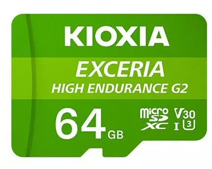 Kioxia microSDXC-Karte EXCERIA G2 High Endurance 64 GB