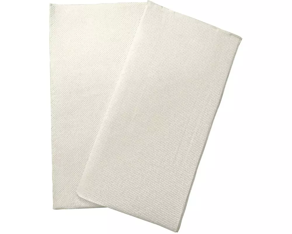 PRO nappe Papierservietten 2-lagig, 38 x 38 cm, 40 Stück, Elfenbein
