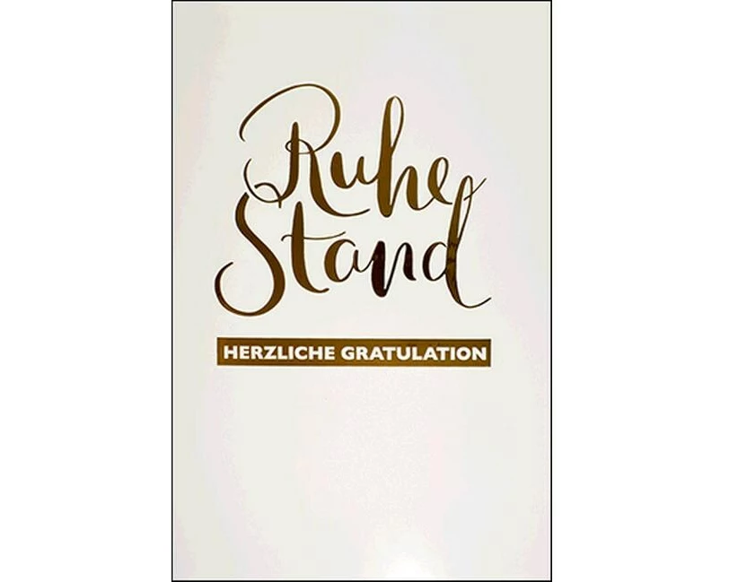 ABC Glückwunschkarte Ruhestand A4