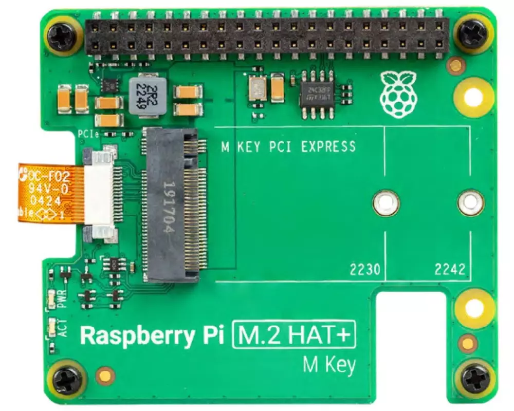 Raspberry Pi M.2 HAT+ für Raspberry Pi5