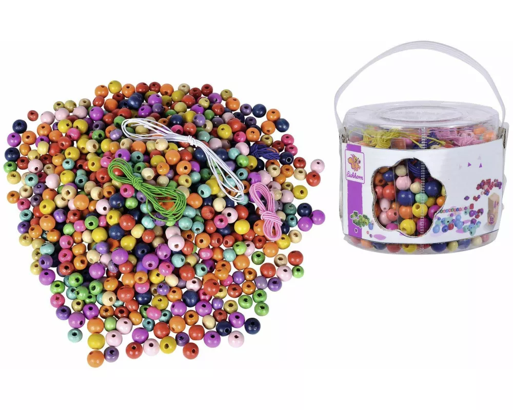 EH Holzperlen-Set im Eimer