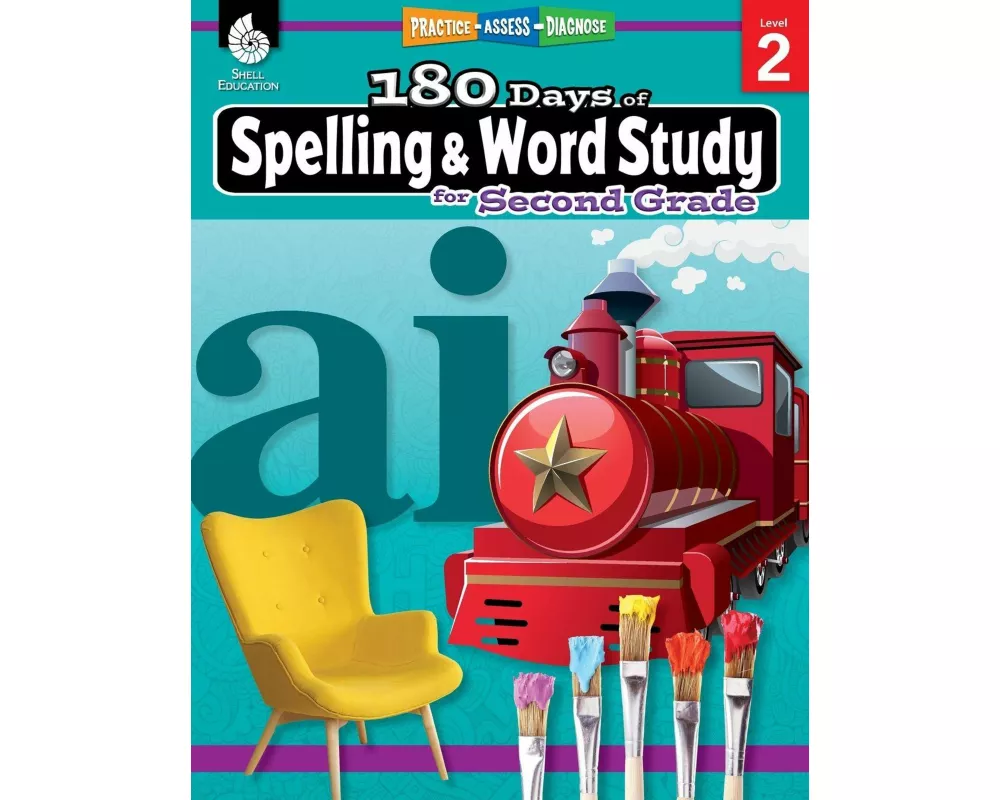 180 Days™: Spelling and Word Study for Second Grade